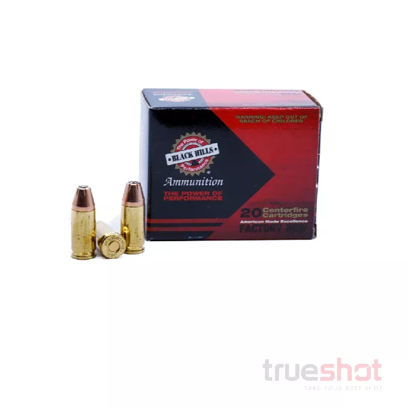 Black Hills – 9mm +P – 115 Grain – JHP