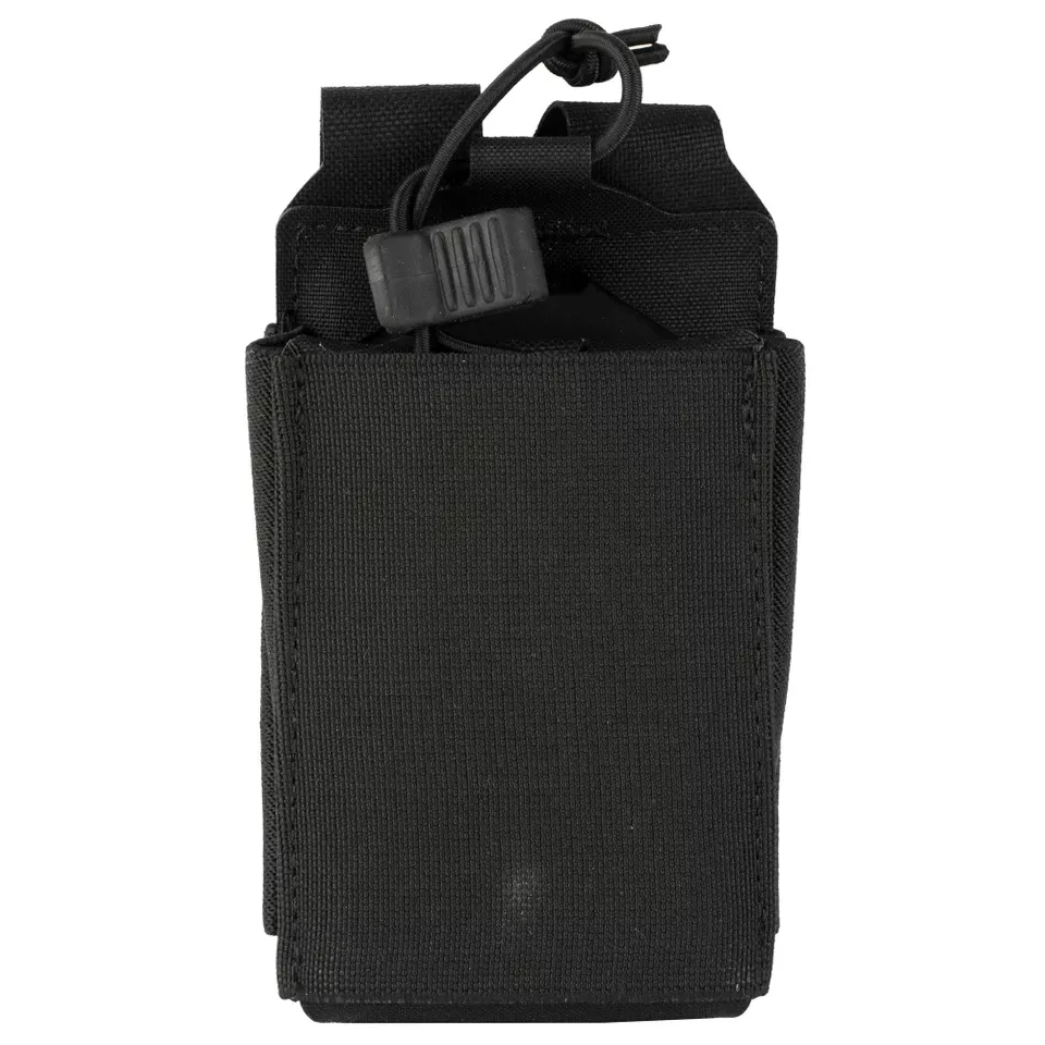 Black HSP Single Rifle Mag Pouch with MP2