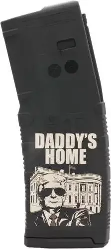 Black Rain Laser Etched Magazines 30RD Trump Daddy’s Home W/ White House
