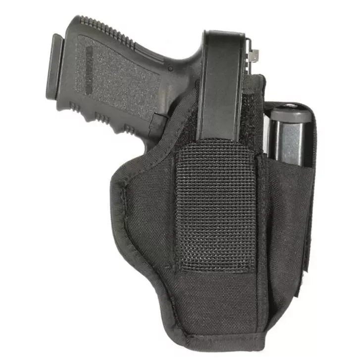 Blackhawk W/MAG Pouch BLK Holster 4.5-5″ Lg Aut Amb