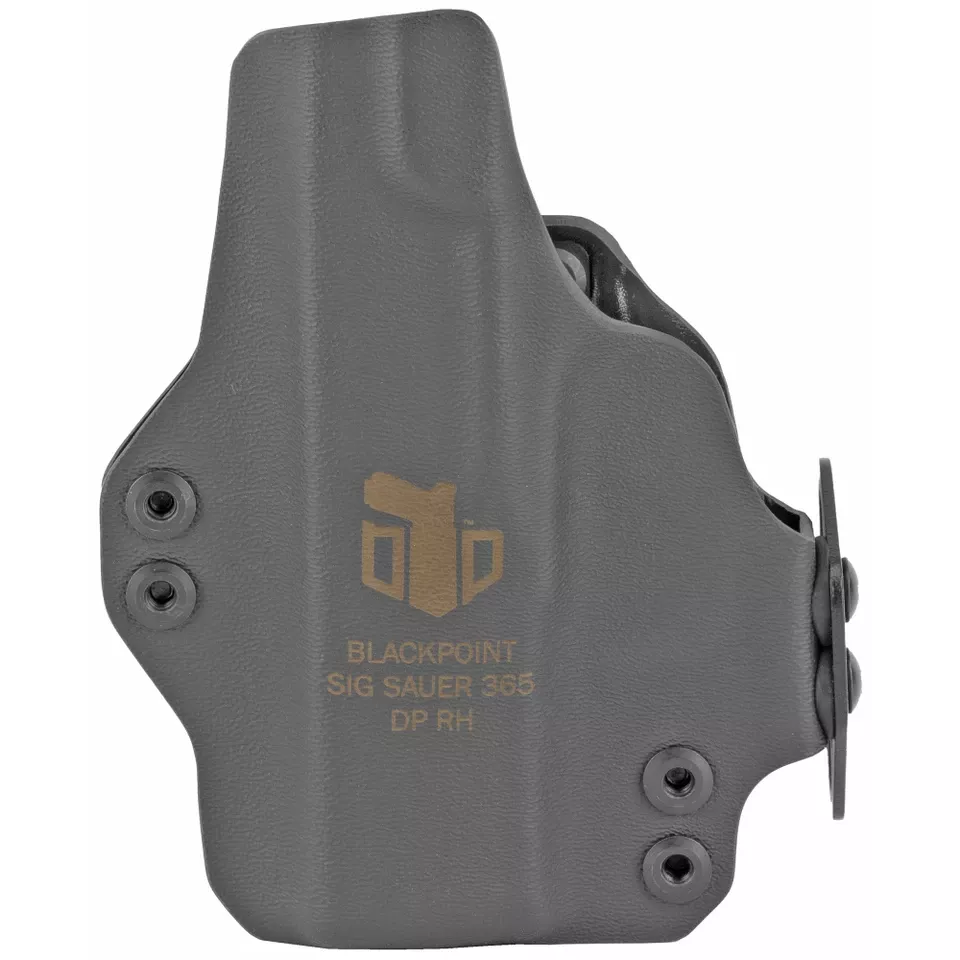 BLK PNT Dual Point AIWB Holster for P365