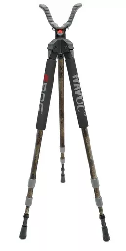 BOG Havoc Shooting Stick Tripod 20-40 Inch Camo