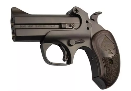 Bond Arms Black Jack Break Action Derringer – 45 Caliber, 3 Inch Barrel, Stainless Steel, Satin Stainless Steel
