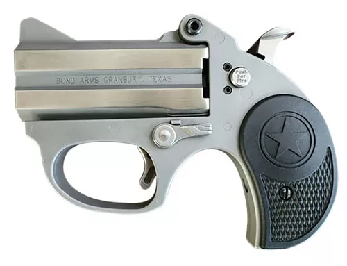 Bond Arms Stinger Break Action Derringer – .38 Caliber, 3 Inch Barrel, Stainless Steel, Satin Stainless Steel