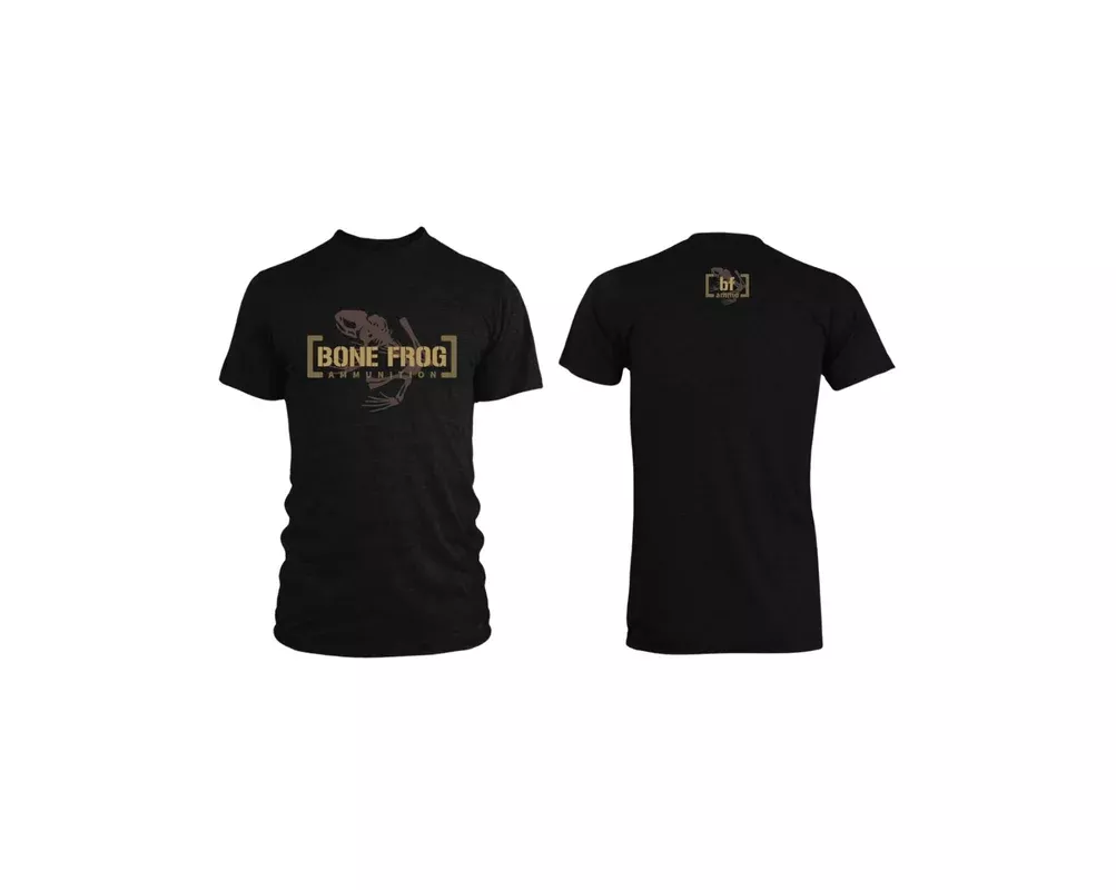 BONE FROG AMMUNITION Bracket T-Shirt – Black