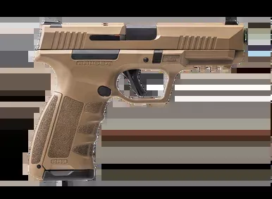 Breda/Dickinson RA9FED 9mm Luger Pistol 4.25″ Barrel 17+1 Round Flat Dark Earth Cerakote Slide Flat Dark Earth Polymer Frame
