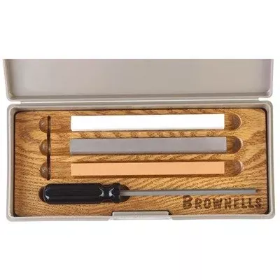 Brownells Hammer/Sear File & Stone Kit