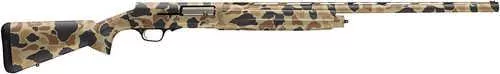 Browning A5 Semi-Automatic Shotgun 12 Gauge 3.5" Chamber 26" Barrel 4 Round Capacity Textured Synthetic Stock Vintage Tan Camouflage Finish