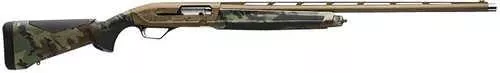 Browning Maxus II Wicked Wing Semi-Automatic Shotgun 12 Gauge 3.5" Chamber 26" Barrel 4 Round Capacity Realtree Max-7 Synthetic Stock Burnt Bronze Cerakote Finish
