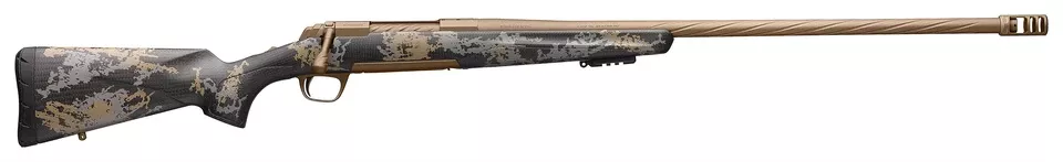 Browning X-Bolt Mountain Pro Long Range 6.8 Western Rifle with Burnt Bronze Cerakote and Carbon Fiber Stock