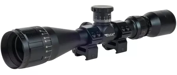 BSA 223412X40AO Sweet 223 Black Matte 4-12X 40mm AO 1″ Tube 30/30 Reticle