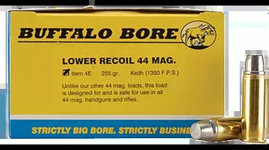Buffalo Bore 44 Remington Magnum Ammo 255 Grain Hard Cast 20 Rounds