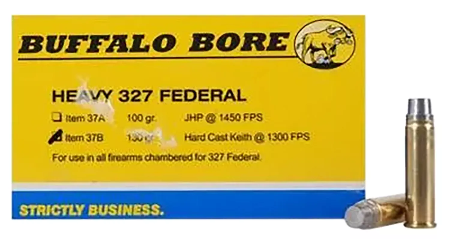 Buffalo Bore Ammunition .327 Federal Magnum 130 gr, 20-Round Box