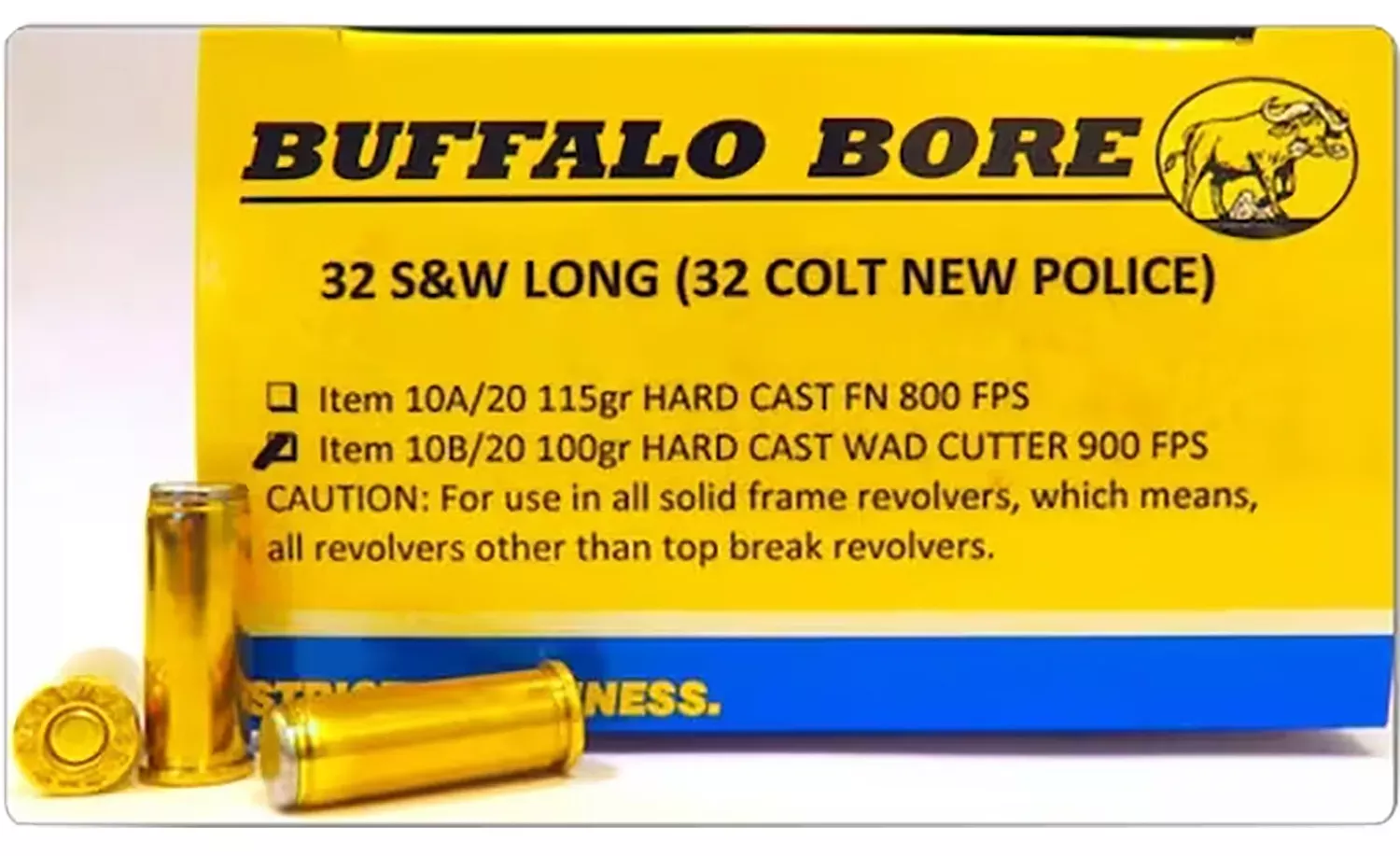 Buffalo Bore Ammunition .500 S&W Magnum 440 gr, 20-Round Box