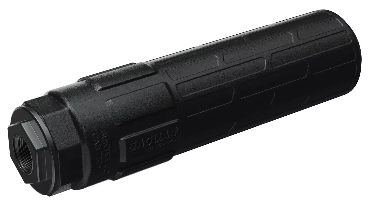 Buktek CAS762H-SB CAS762 Shorty 7.62mm Black Inconel 1 3/8″X24