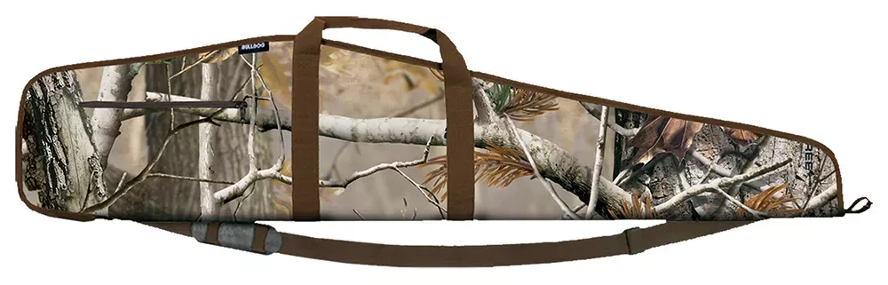 Bulldog BD244 Extreme Scoped 48″ Realtree AP Water-Resitant Nylon Case W/ Brown Trim
