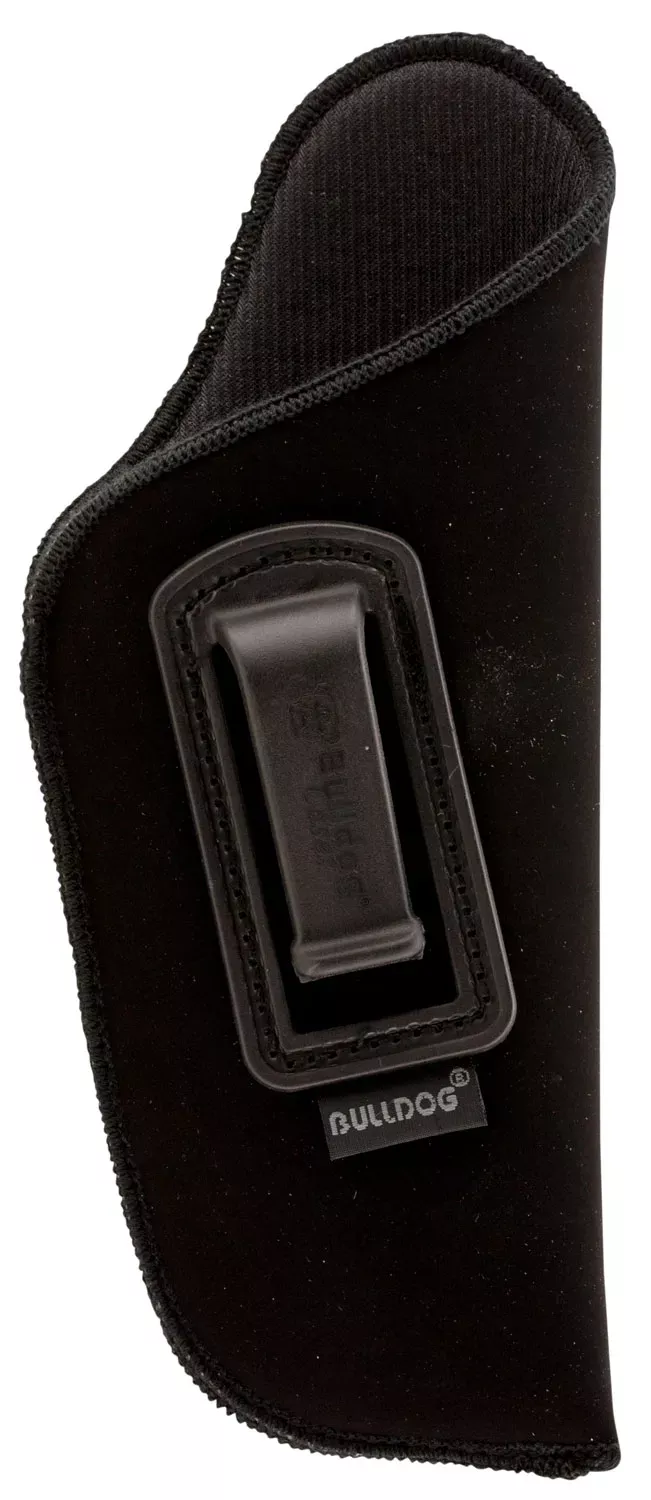 Bulldog DIP815 Deluxe IWB Black Suede Like Belt Clip Fits Beretta 92/Glock 20/2-3″ Barrel Right Hand