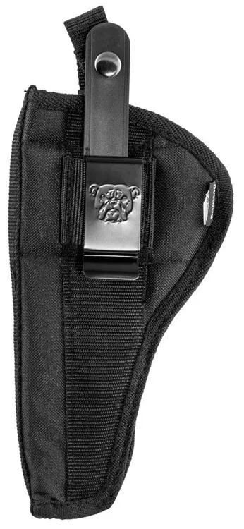 Bulldog FSN23 ExtremeOWB Black Nylon Belt LoopClip Fits Ruger RedHawk Fits 56 Barrel Ambidextrous UPC: 672352619232