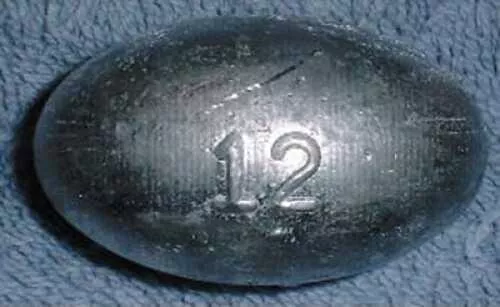 Bullet Weights BWEGGSINKER5#BAG1/2oz