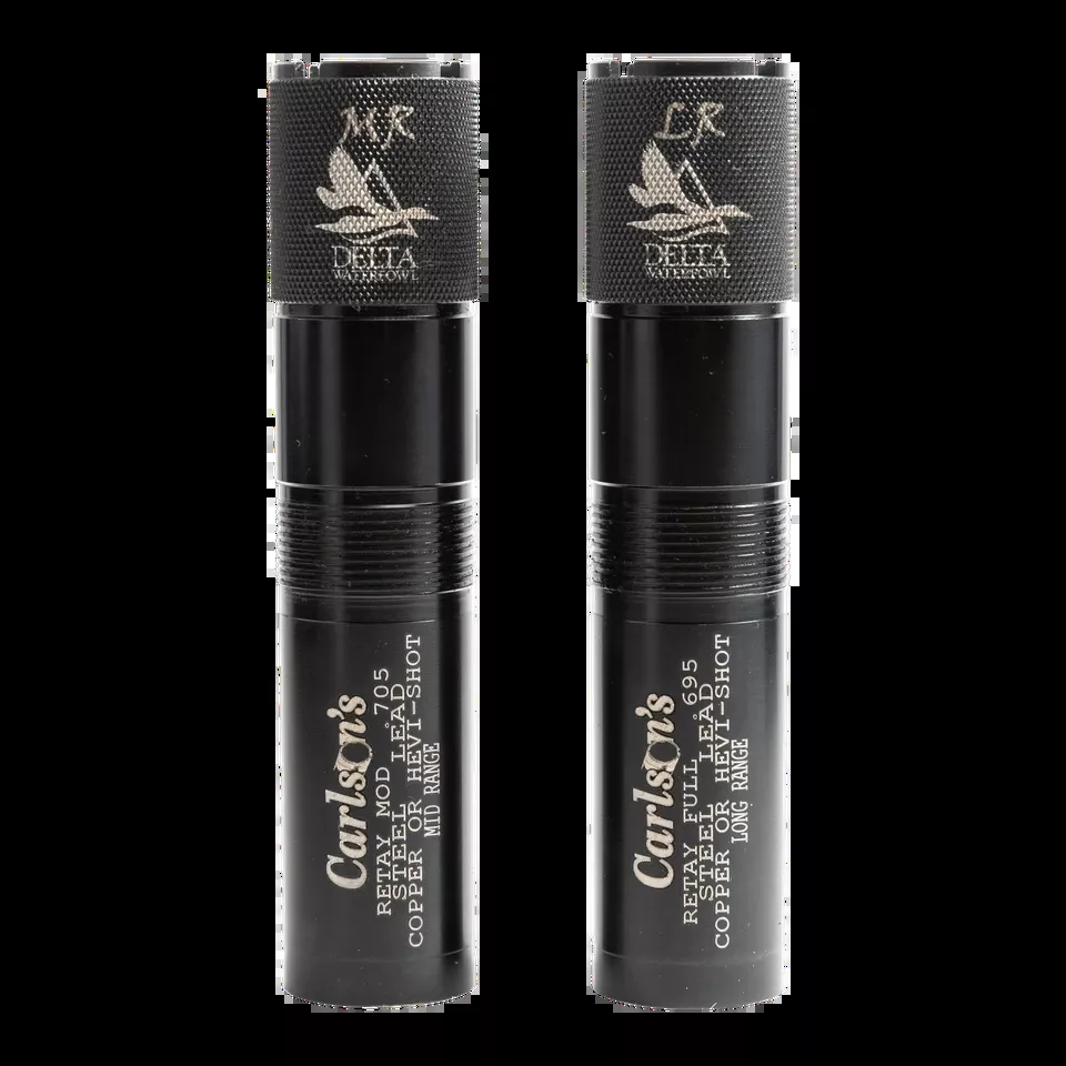 Carlson's 12 Gauge Retay Choke Tubes for Mid/Long Range - Delta Waterfowl Series