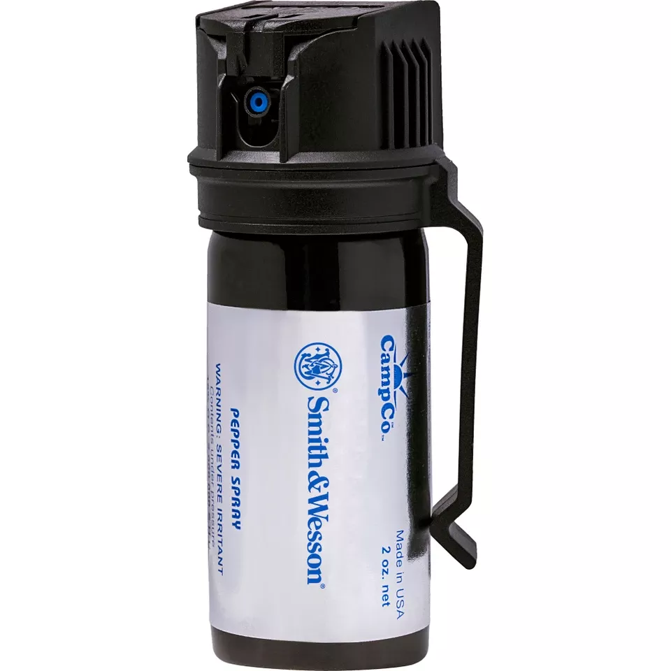 CBG S&W Pepper Spray 2 oz Flip Top Black