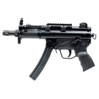 Century Arms Grey Team AP5-P 9mm Luger Pistol 5.75″ Barrel 30+1 Round Black