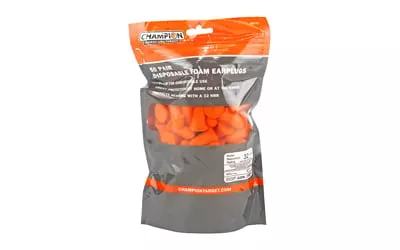 CHAMPION SHOOTING FOAM PLUGS 50 CT
