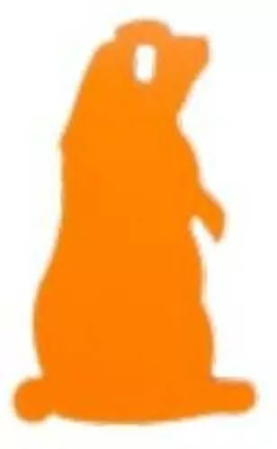 Champion Targets 44916C Impact Steel Prairie Dog Rimfire Orange