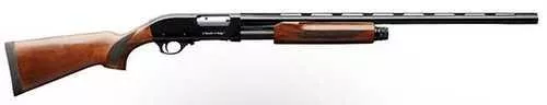 Charles Daly 301 Field Pump Action Shotgun 20 Gauge 3" Chamber 26" Barrel 4Rd Capacity Brass Bead Front Sight Checkerd Wood Stock Black AFALSEdized Finish