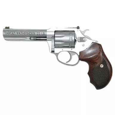 Charter Arms Pathfinder .22 LR Pistol 4.2″ Barrel 8-Shot Anodized Stainless Steel Rosewood Grip