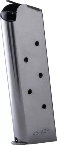 Checkmate Magazine 1911 – Compact 45 ACP Stainless 7RD