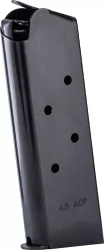 Checkmate Magazine 1911 – Sub Compact 45 ACP Black 6RD