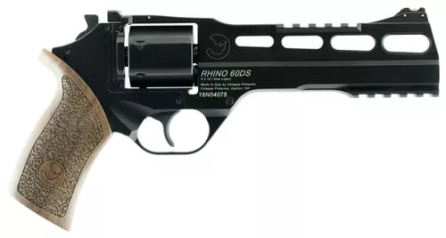 CHIAPPA RHINO 60DS 9MM 6" 6RD BLK