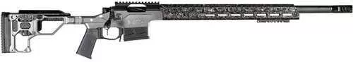 Christensen Arms MPR Bolt Action Rifle .308 Winchester 24" Barrel (1)-5Rd Magazine FALSE Sights Adjustable Tactical Stock With Carbon Fiber Handguard Tungsten AFALSEdized Finish