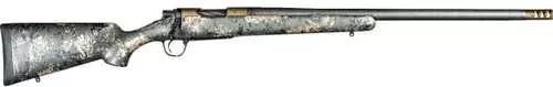 Christensen Arms Ridgeline FFT Bolt Action Rifle .300 Winchester Magnum 22" Carbon Fiber Wrapped Barrel 4Rd Capacity Green Stock With Black And Tan Webbing Burnt Bronze Cerakote Finish