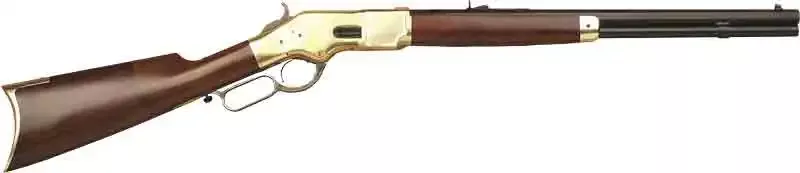 Cimarron 1866 Yellowboy 44-40 – 20″ Octagon Brass/blued