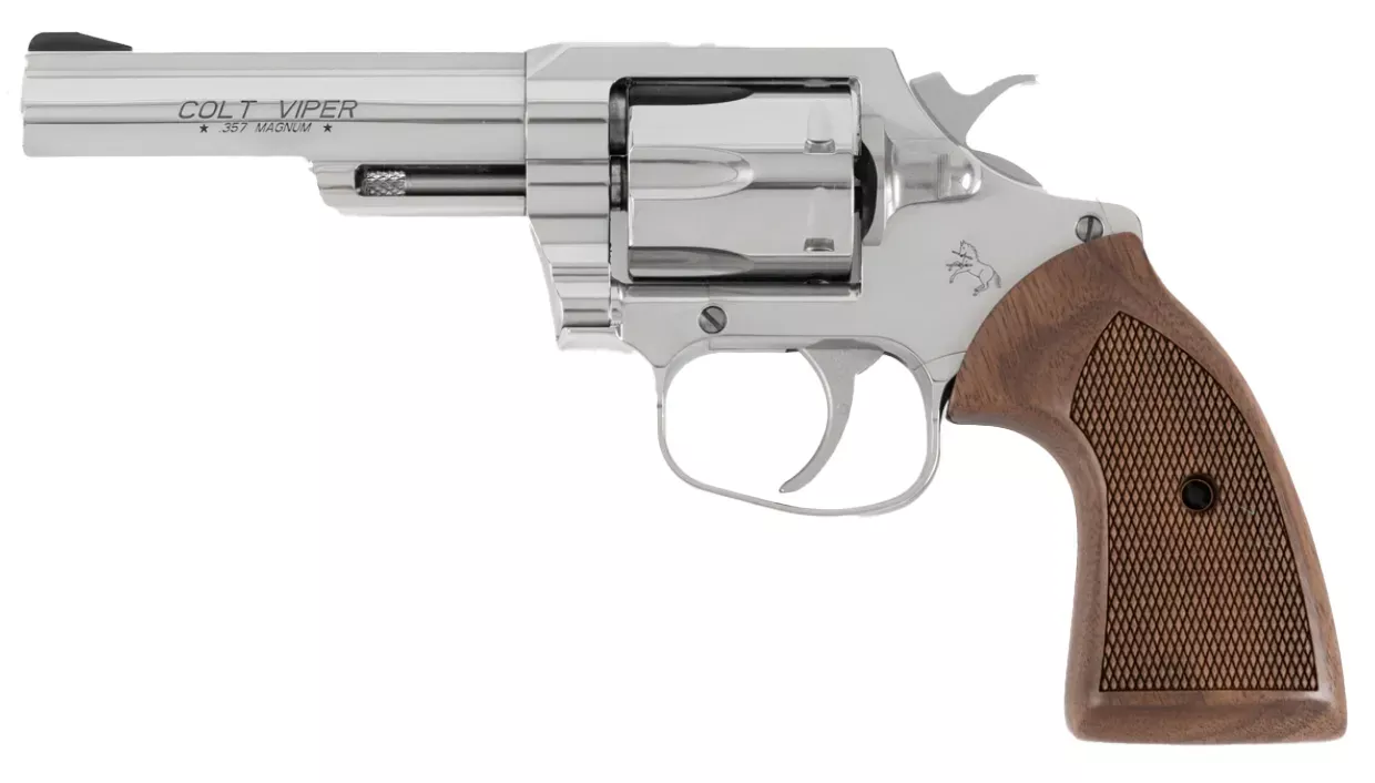 Clt Viper 357MAG 4.25 SS 6RD Walnut