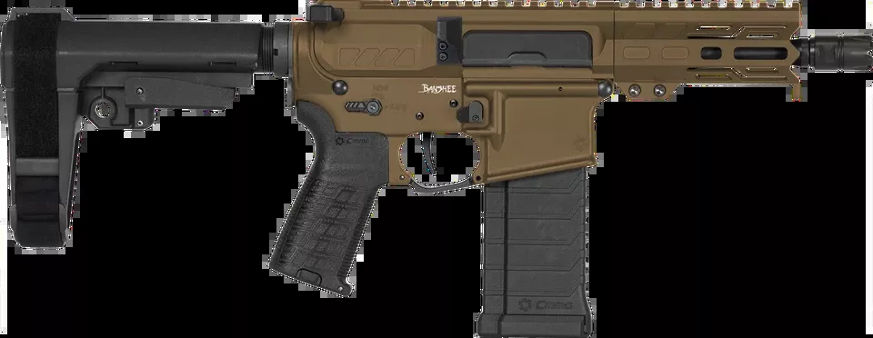 CMMG Banshee MK4 5.7x28mm Midnight Bronze with M-LOK and Picatinny Rail