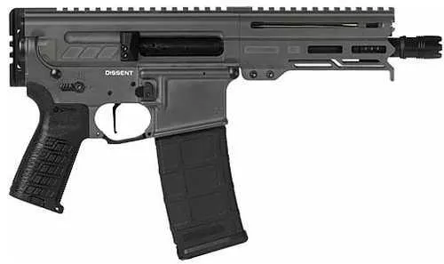 CMMG Dissent MK4 Semi-Automatic Pistol .300 AAC Blackout 6.5" Barrel (2)-30Rd Magazines Polymer Grips Coyote Tan Finish