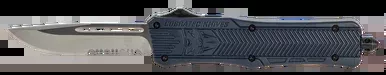 Cobratec Knives CTK-1 Medium 3″ OTF Knife (D2 Steel Blade, NYPD Blue Handle)