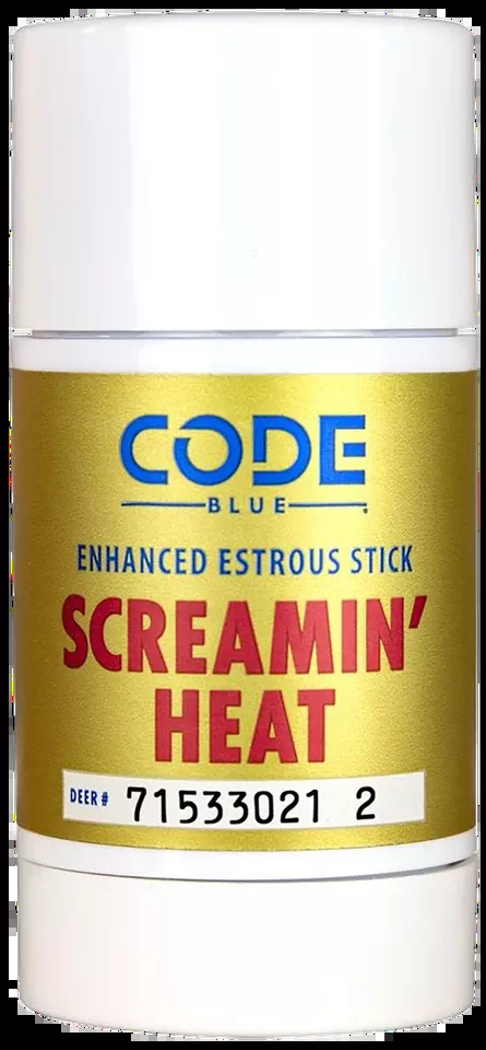 Code Blue OA1418 Screamin' Heat Doe Urine Scent Wax Stick 2.60 oz