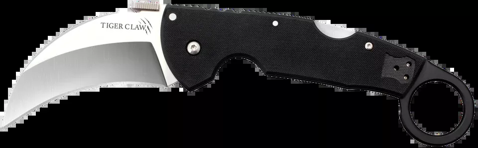 Cold Steel Tiger Claw Folding Knife with S35VN Blade and G10 Handle