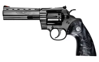 Colt Python .357 Magnum Pistol 6″ Barrel 6+1 Round Black Chrome