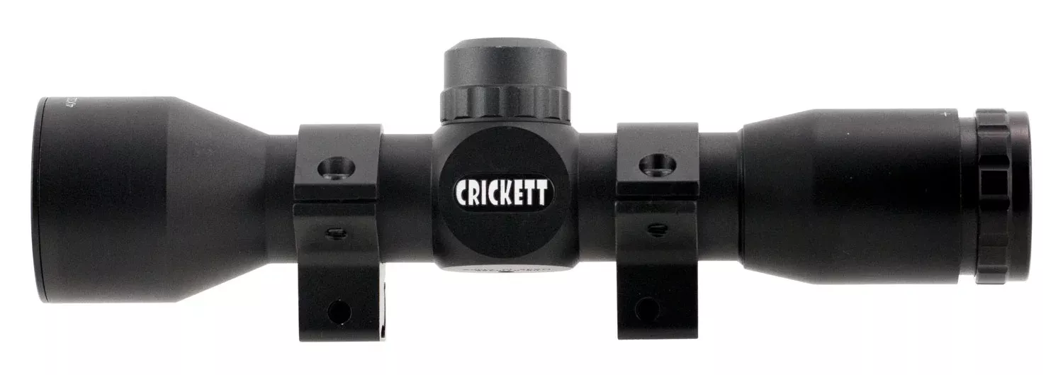Crickett KSA054 Quick FocusBlack 4x32mm 1″ Tube Mil-Dot Reticle