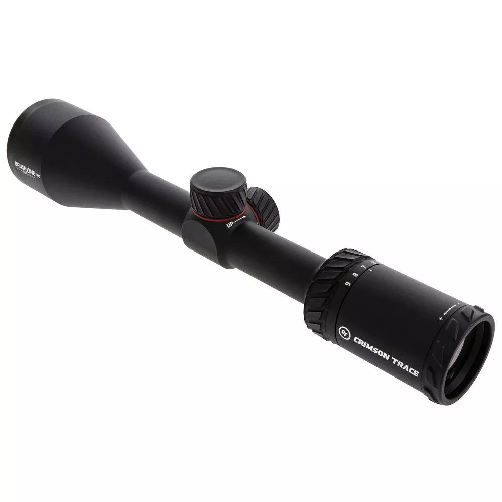 Crimson Trace Brushline Pro Rifle Scope – 3-9x50mm 1″ SFP BDC PRO