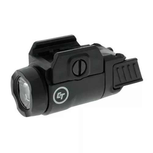 Crimson Trace CMR209 Rail MasterFor Handgun 200 Lumens Output White Cree LED Light 1913 Picatinny Rail Mount Matte Black Polymer UPC: 850002469356