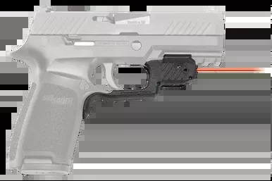Crimson Trace Laserguard Laser Sight Sig P320 M17 M18 Red Laser Black Polymer
