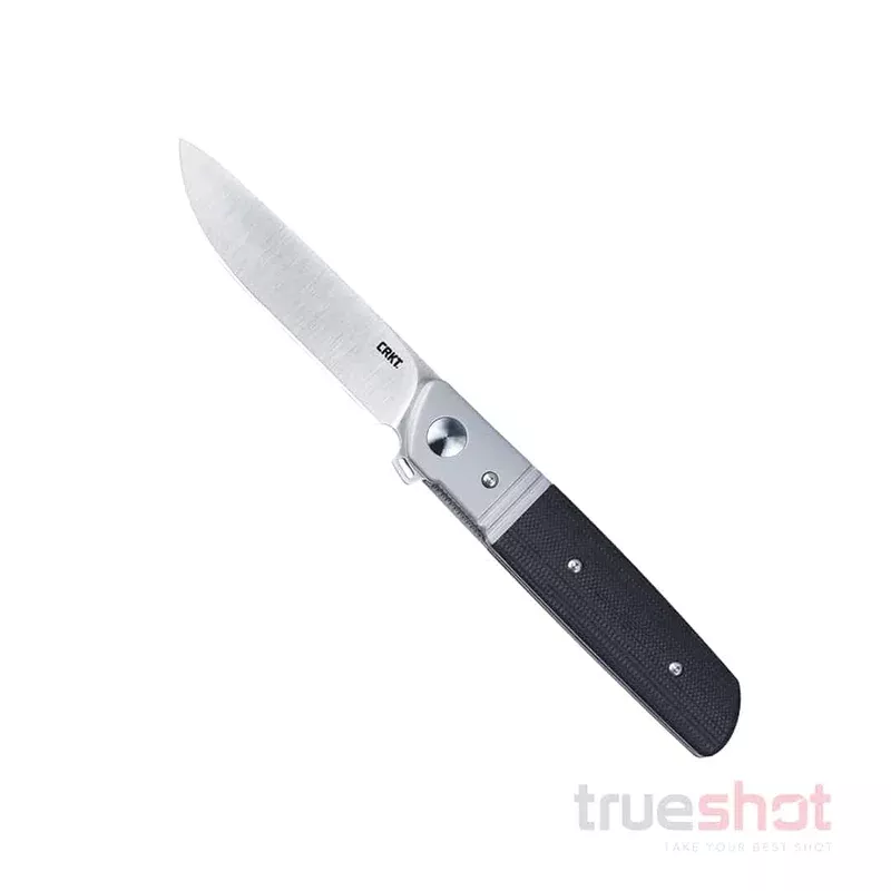 CRKT – Bamboozled – Black – G-10 – D2 – 3.34′
