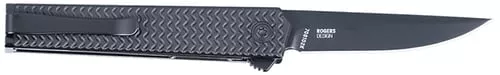 CRKT Ceo Microflipper Folding Knife 2-3/10" Drop Point Blade Black