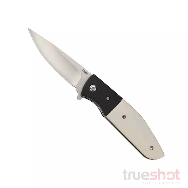 CRKT – Curfew – White – Polymer/Aluminum – 8Cr13Mov – 3.125″
